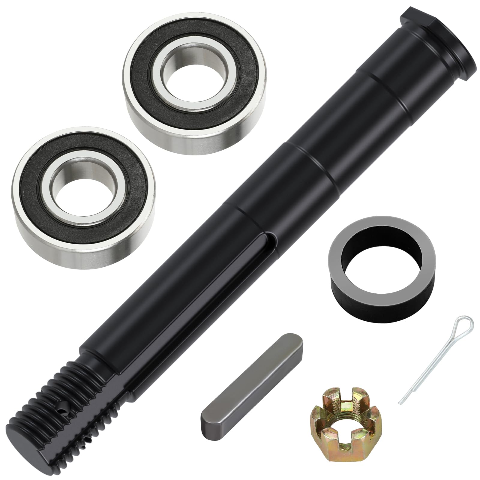 CILOYU Mini Bike Jackshaft Sprocket Shaft Threaded Shaft for CT200U BT200X