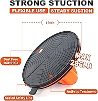 Vista 2 de TILER Levantador eléctrico de succión de 8 pulgadas, elevador de panel de ventosa al vacío para levantar vidrio, azulejos, parabrisas automático