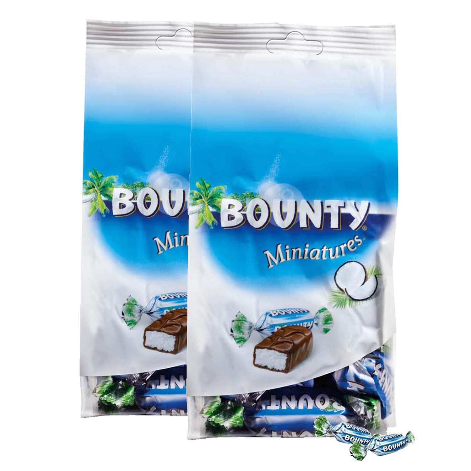 Miniature Chocolate Pouch 2 X g, Coconut, 220 gram