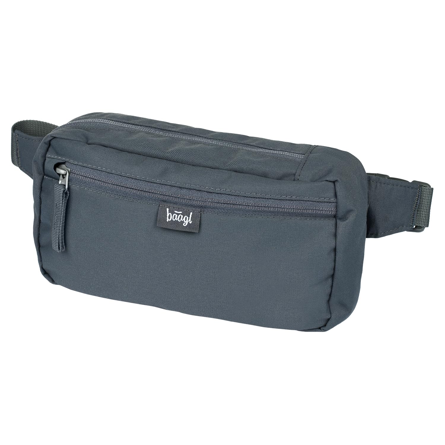 Baagl Marsupio Per Uomo E Donna – Elegante Borsa A Tracolla E Marsupio – Marsupio Urbano In Materiale Impermeabile Ad Asciugatura Rapida, Grigio, 26 X 6 X 14 Cm, Fashion-image