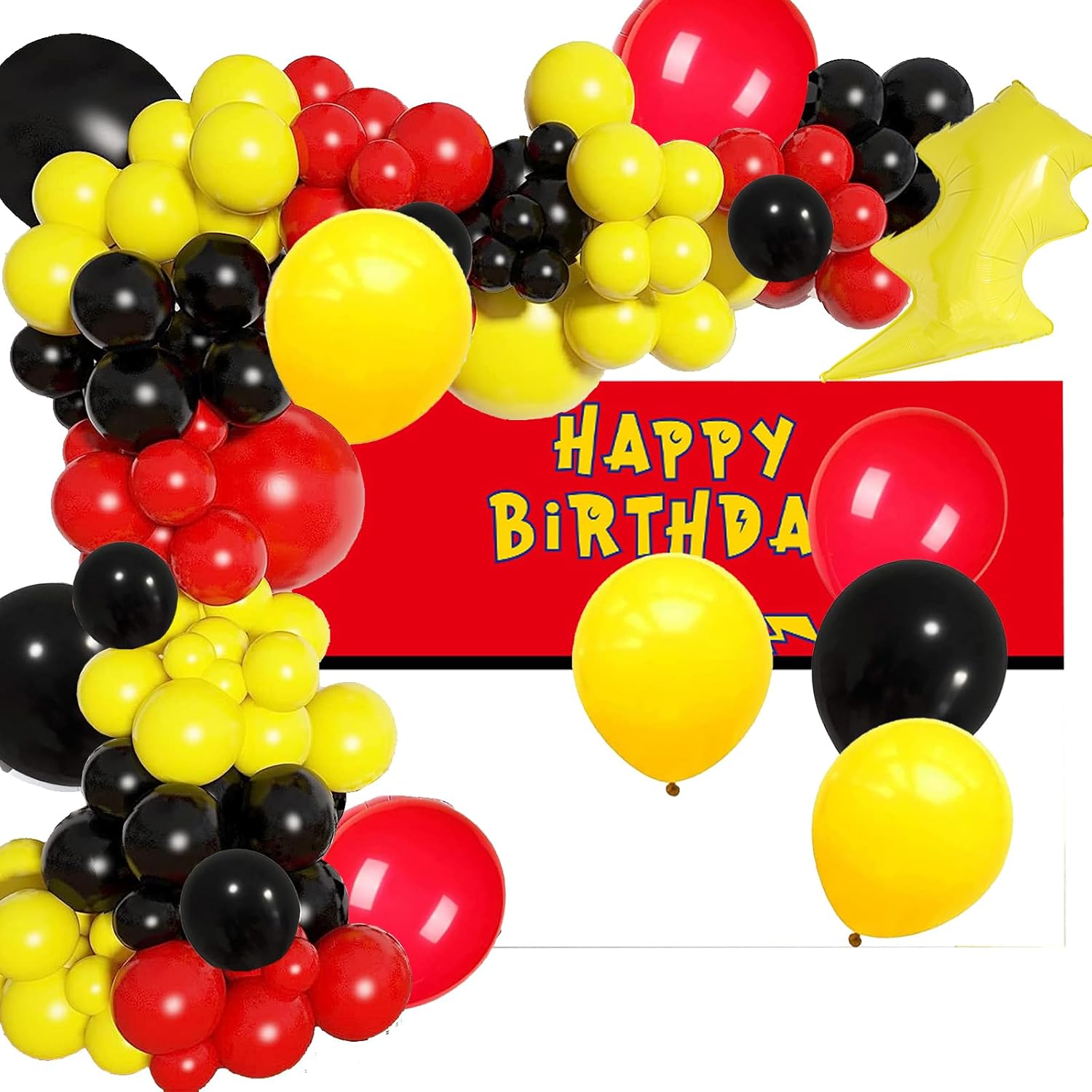 Cartoon Theme Party Decoration Balloon Garland Arch Set