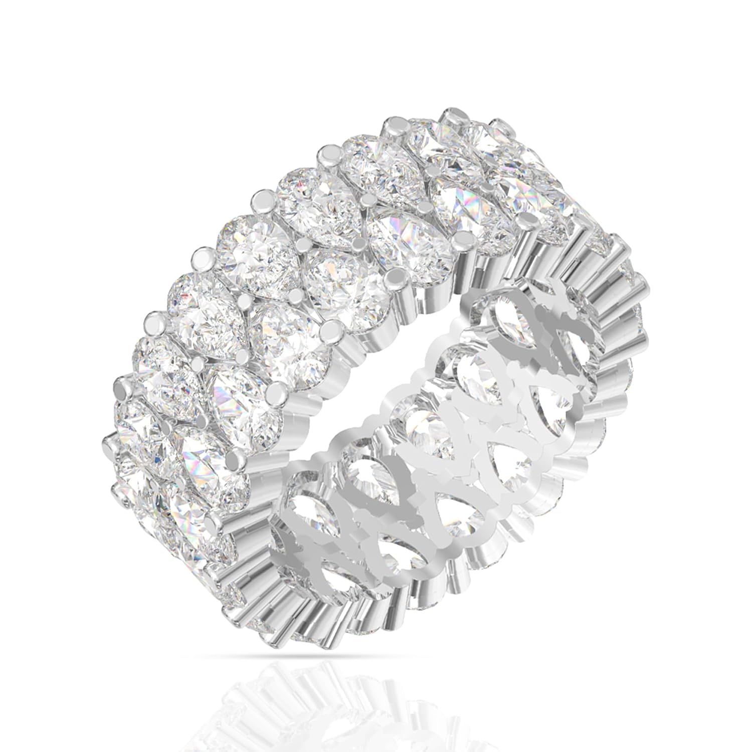 ANAYRA Crown Sterling Silver Ring for Women & Girls, Stylish Anti Tarnish 925 Sterling Silver Jewellery for Women for Dail... - Review, Price and Buying Guide