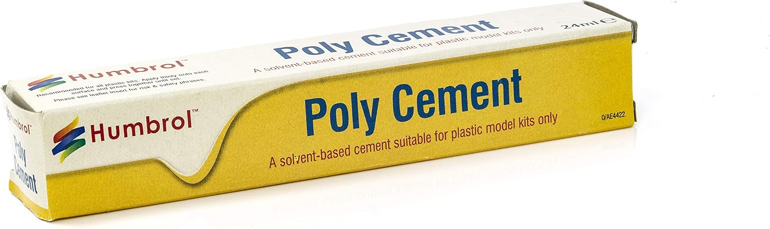 Humbrol Poly Cement Adhesives, 24ml