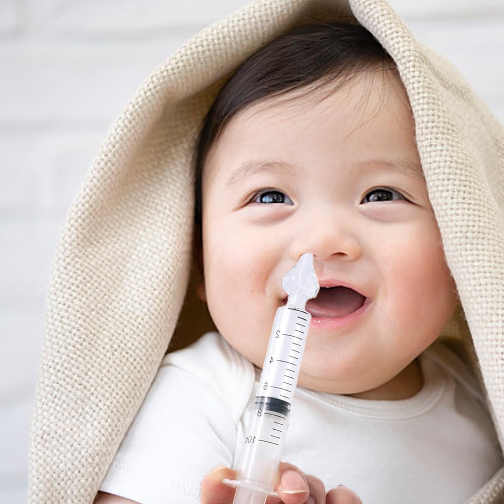 4 Stück Nasensauger Baby Staubsauger,Nasendusche Kinder,Nasensauger Baby,Baby-Nasenspüler mit Silikon,Nasenwaschreiniger,Tragbarer Kinder-Kleinkind-Nasenreiniger,für Neugeborene Neugeborene
