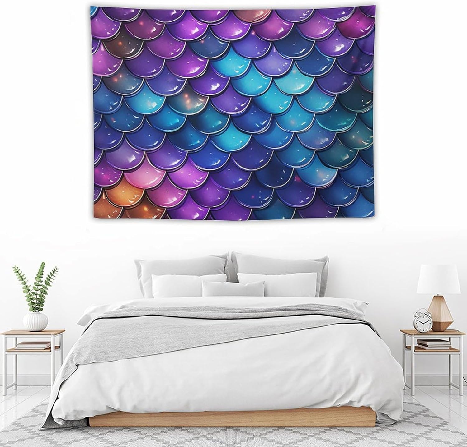 Tapestry Wide Wall Art Hanging Tapestries Lightweight Art Wall Blanket image 5