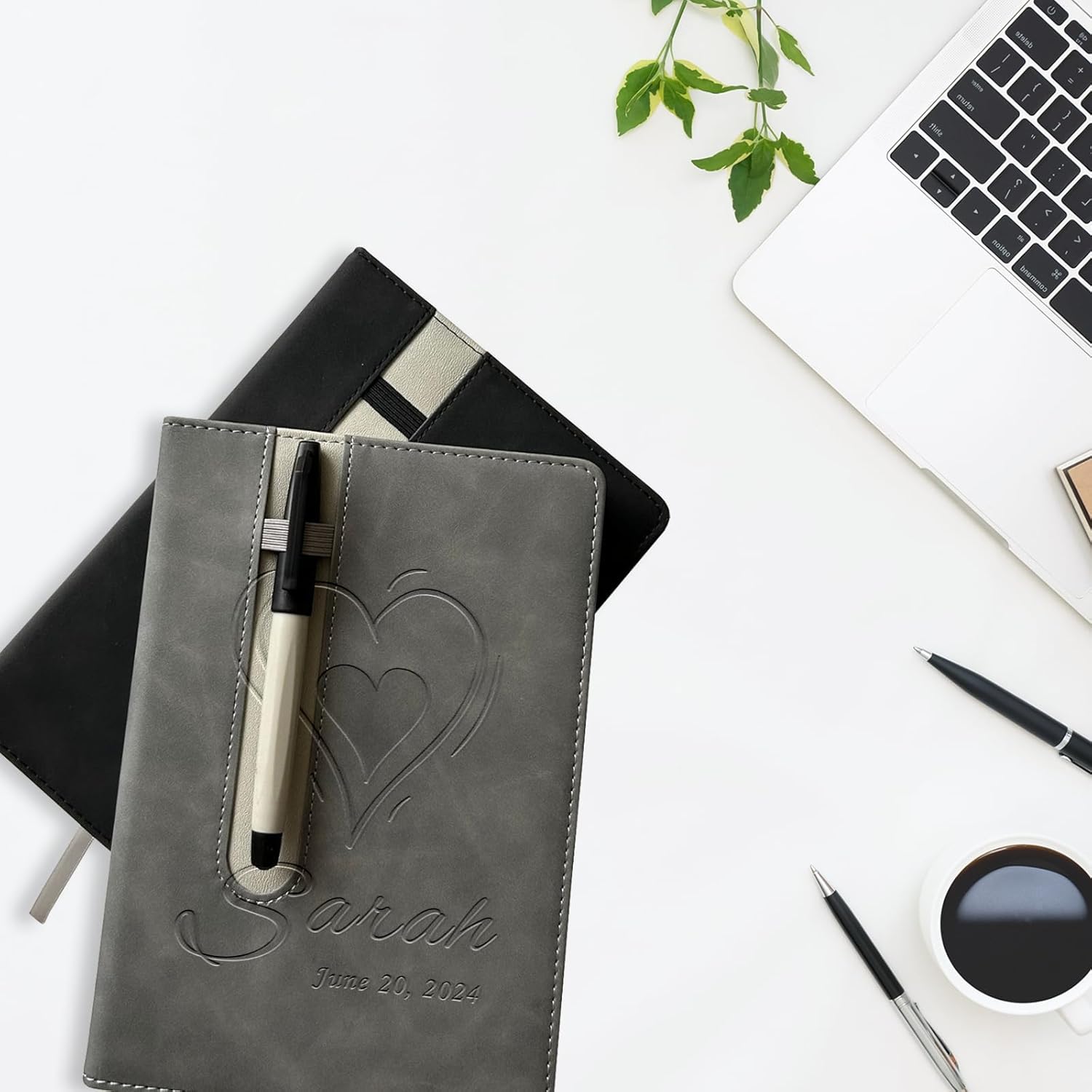 Personalized Leather Journal Custom Notebook Customized Engraved Journal Gift for Friends, Coworker,Graduation,Teacher - Image 5