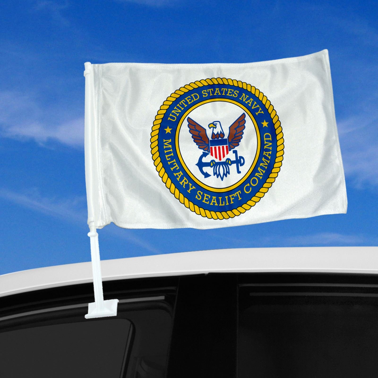 Double Sided Car Flag - 12