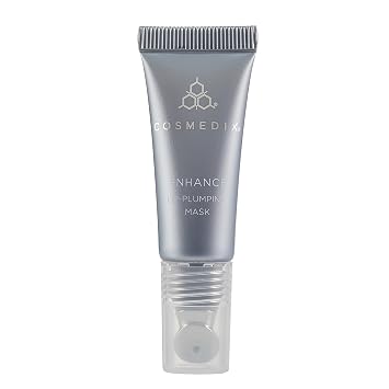 Cosmedix Enhance Lip-Plumping Mask - Conditions for Softer, Smoother, Fuller-Looking Pout - with Oils and Natural Emollients - Delivers Intense Hydration - Protects from Cracking - 0.33 oz