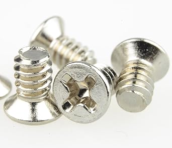 6/32#6-32 x 1/4in Flat Head Screw for 3.5in Hard Drive Hot Swap Caddy Tray Pack of 50