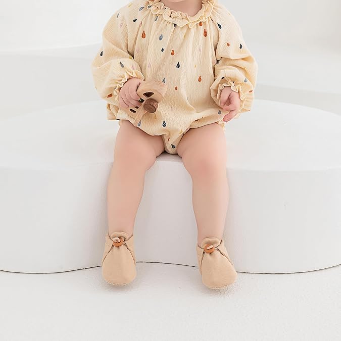 Baby Booties Newborn Boys Girls Cotton Non-Slip Shoes