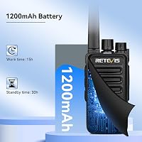 Retevis RT668 PMR446 Walkie Talkie 10db Fekete + 10in1 Töltő USB Type-C 5