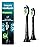 Philips Sonicare W DiamondClean - Genuine Replacement Electric Toothbrush Heads, Black, 2 Pack, HX6062/95