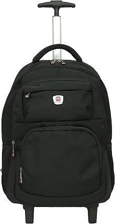 Amazon.com: City Bag Mochila híbrida en ruedas portátil Trolley Rolling  15.6 \