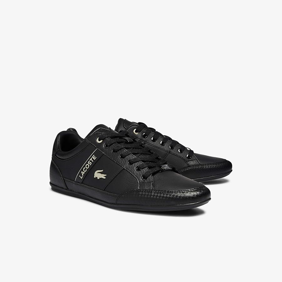 Amazon.com | Lacoste Men's Trainers, Half Shoes, Black, 9.5 US
