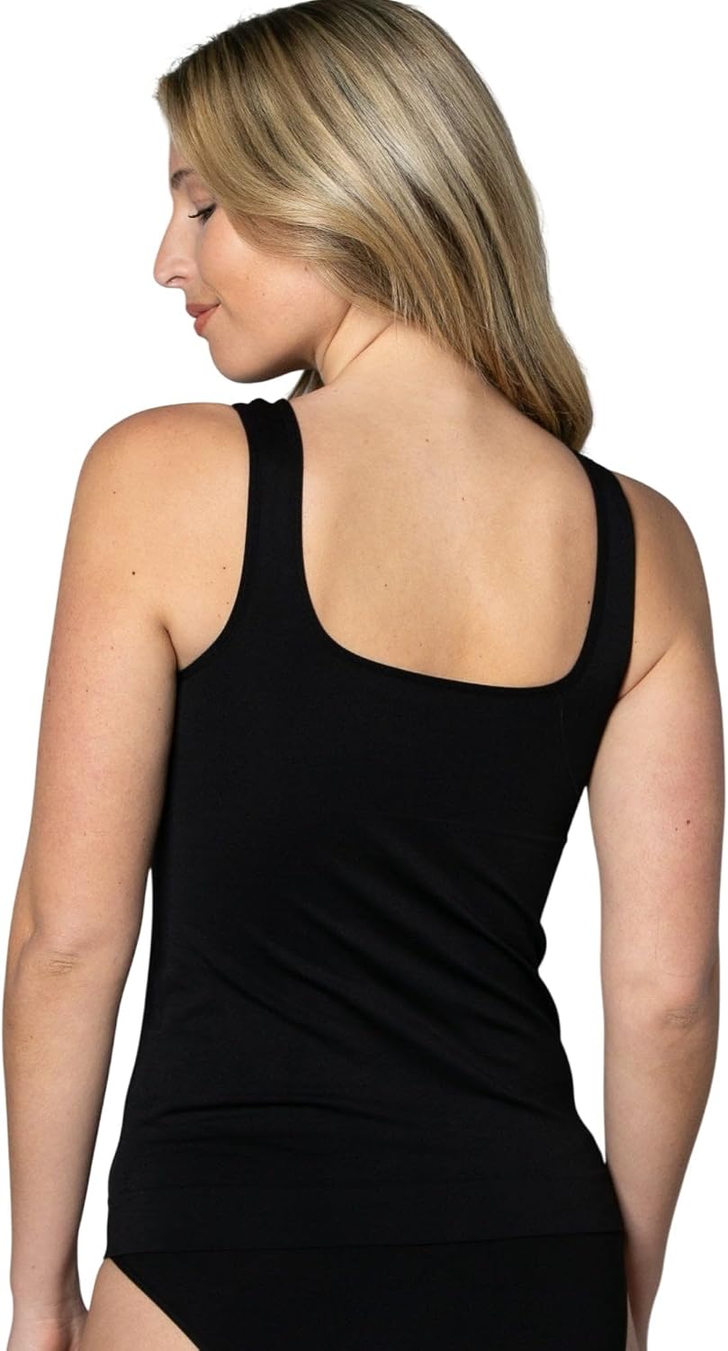 Rhonda Shear Womens Seamless Shaping TankCami Shirt