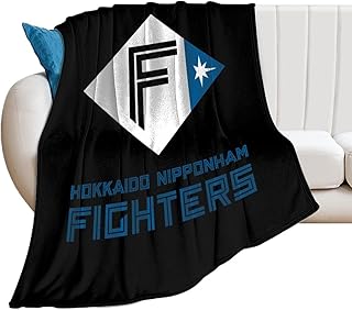 ブランケット 北海道日本ハムファイターズ フランネルブランケット 毛布 掛け毛布 フランネル 柔らかい ソファブランケット 大判 おしゃれ 暖かい 通気性 抗菌防臭 四季適用 プレゼント オールシーズン 76cm*102cm