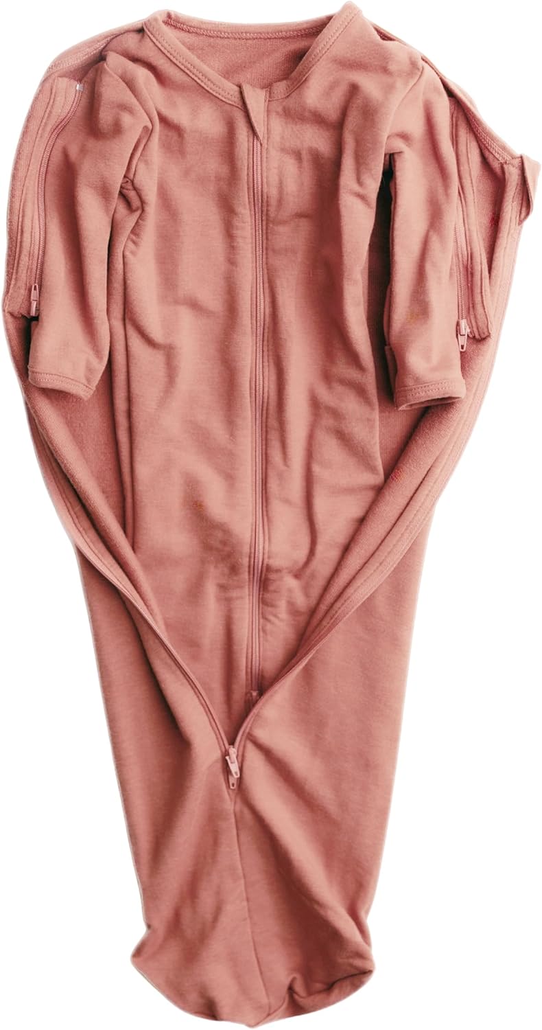 Elovee & Co. Small Swaddle for Premature Babies and Tiny Newborns 6–9 lbs | Soft Stretchy Infant Wrap | Secure Comfortable Sleep Swaddle Designed for Very Small Infants – Pink