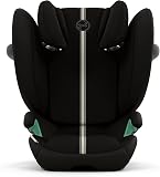 CYBEX Gold child car seat Solution G2 Plus, For ages 3 months to 12 year olds (100 - 150 cm), Max. 50 kg, For cars with and without ISOFIX, Moon Black (Black) - 2