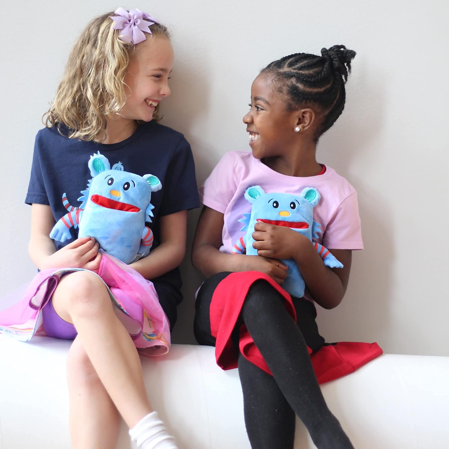 Blue Monster Tooth Fairy Pillow and Book Set | 8" Plush with Pocket for Lost Teeth & Hardcover Storybook w/Tracker, Q&A for Boys Girls Children of All Ages
