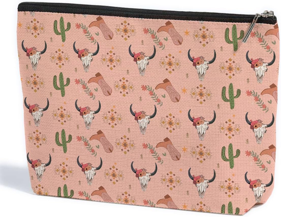 Lustige Kuh-Make-up-Tasche – Wasserdichter Kulturbeutel Für Kosmetik, Reise, Als Geschenkidee