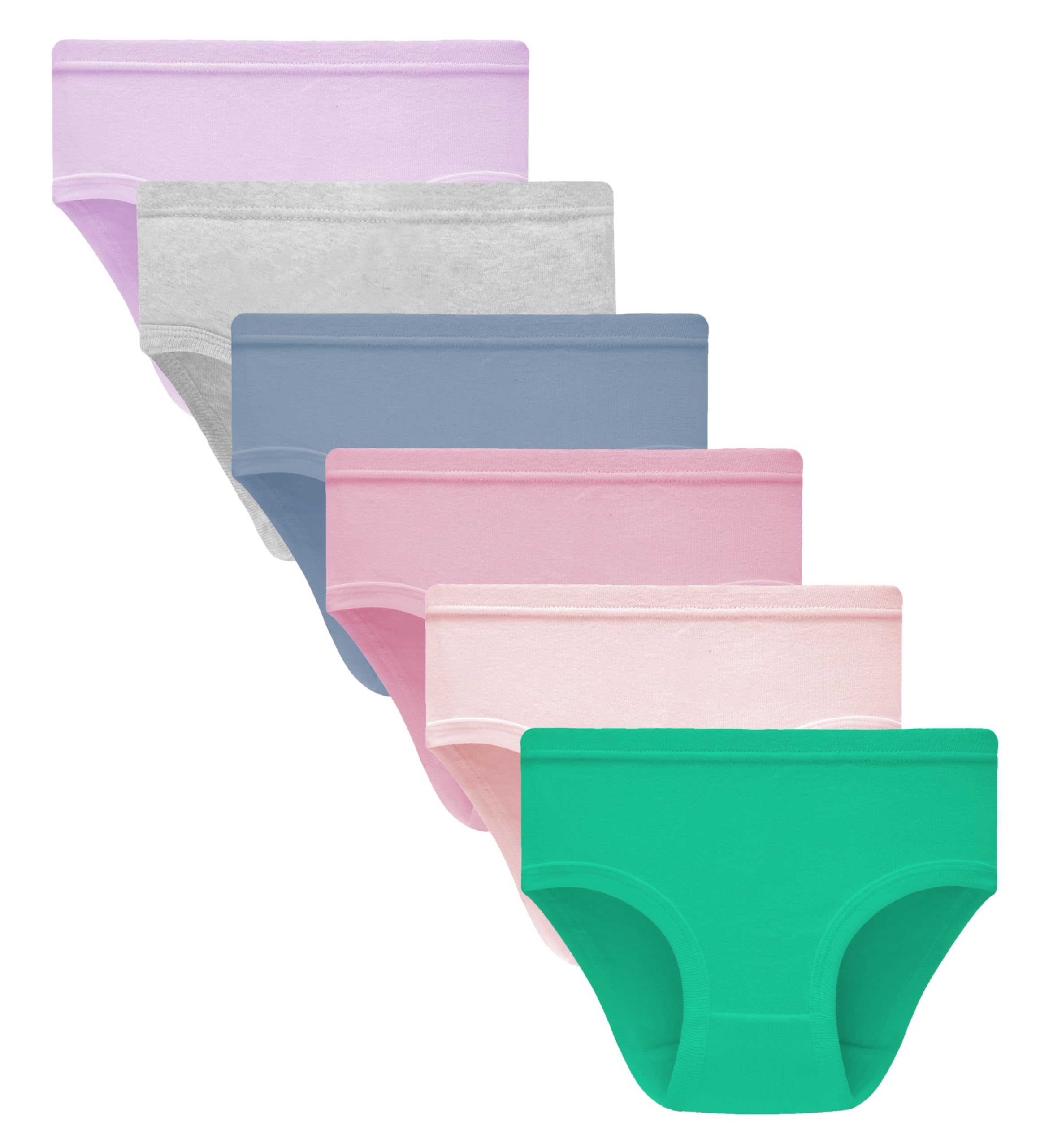 Sladatona Little Girls Soft Underwear Toddler Kids Breathable Comfort Panties
