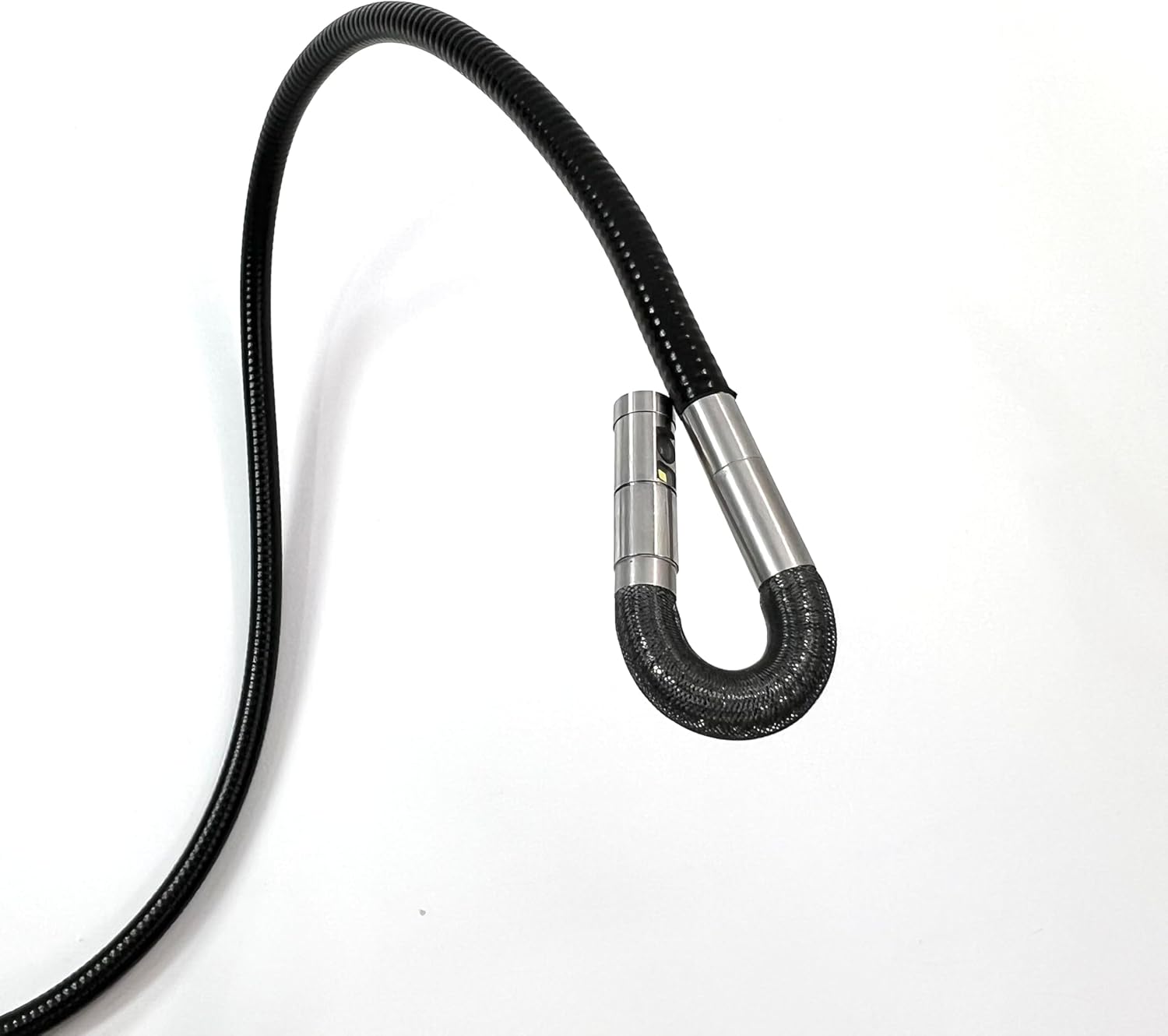 Vividia VA-D6560 Dual Camera One-Way Articulating Borescope, 6.5mm/0.26in Diameter, 2ft/0.6m Semi-Rigid IP67 Waterproof Probe (VA-D6560U2i (Includes U2i Adapter))