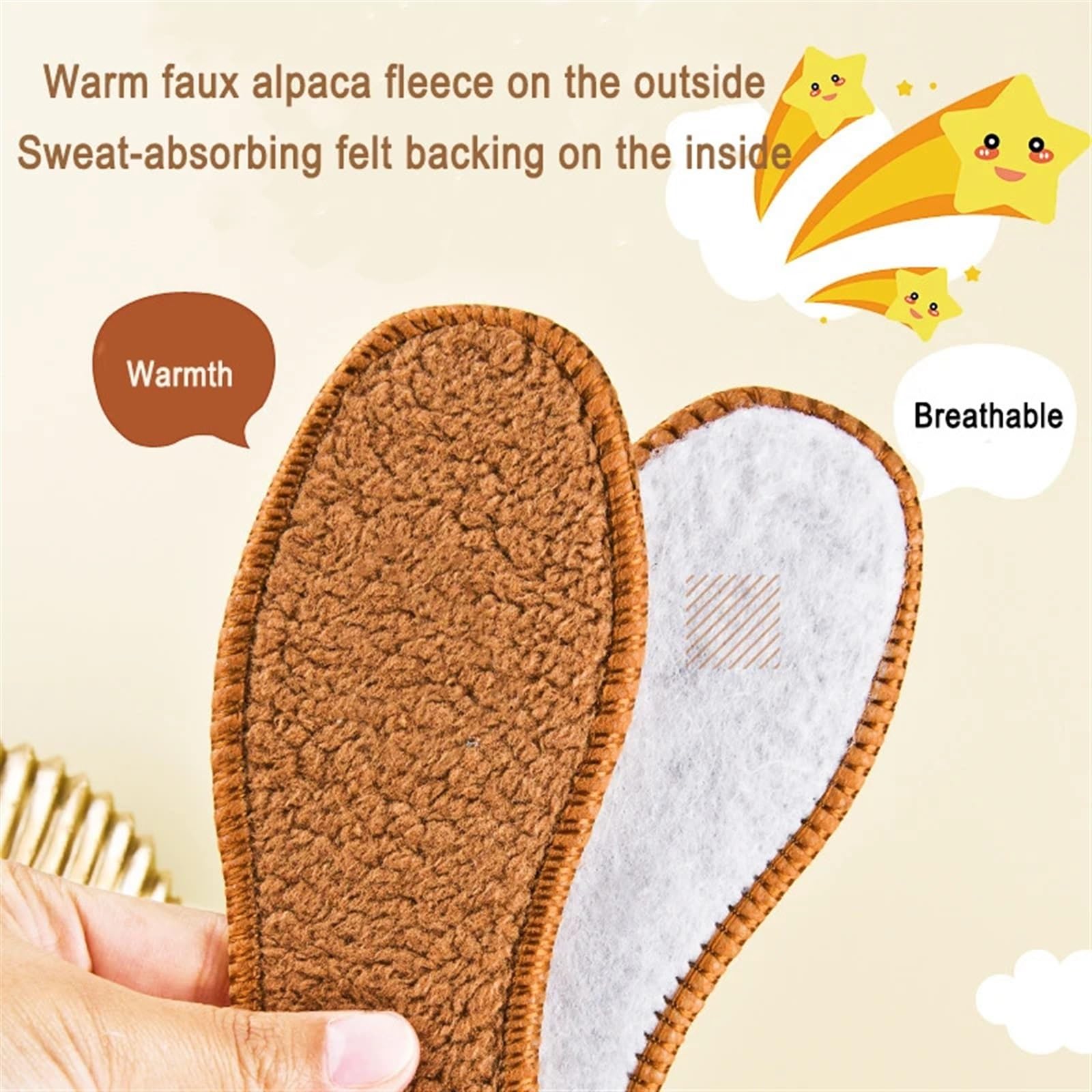 Plantillas Plantillas térmicas for mantener el calor, 5 pares, masaje de espuma caliente, botas de nieve suaves for invierno, almohadillas for hombres y mujeres, zapatos deportivos for el cuidado de l
