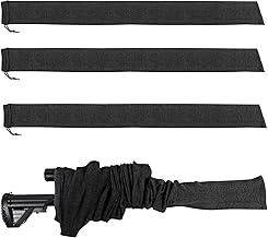8-Pack/4-Pack Gun Sock Silicone Treated Rifle Socks 52" Anti-Rust Tactical Outdoor Shooting Hunting Sack Storage Bag
