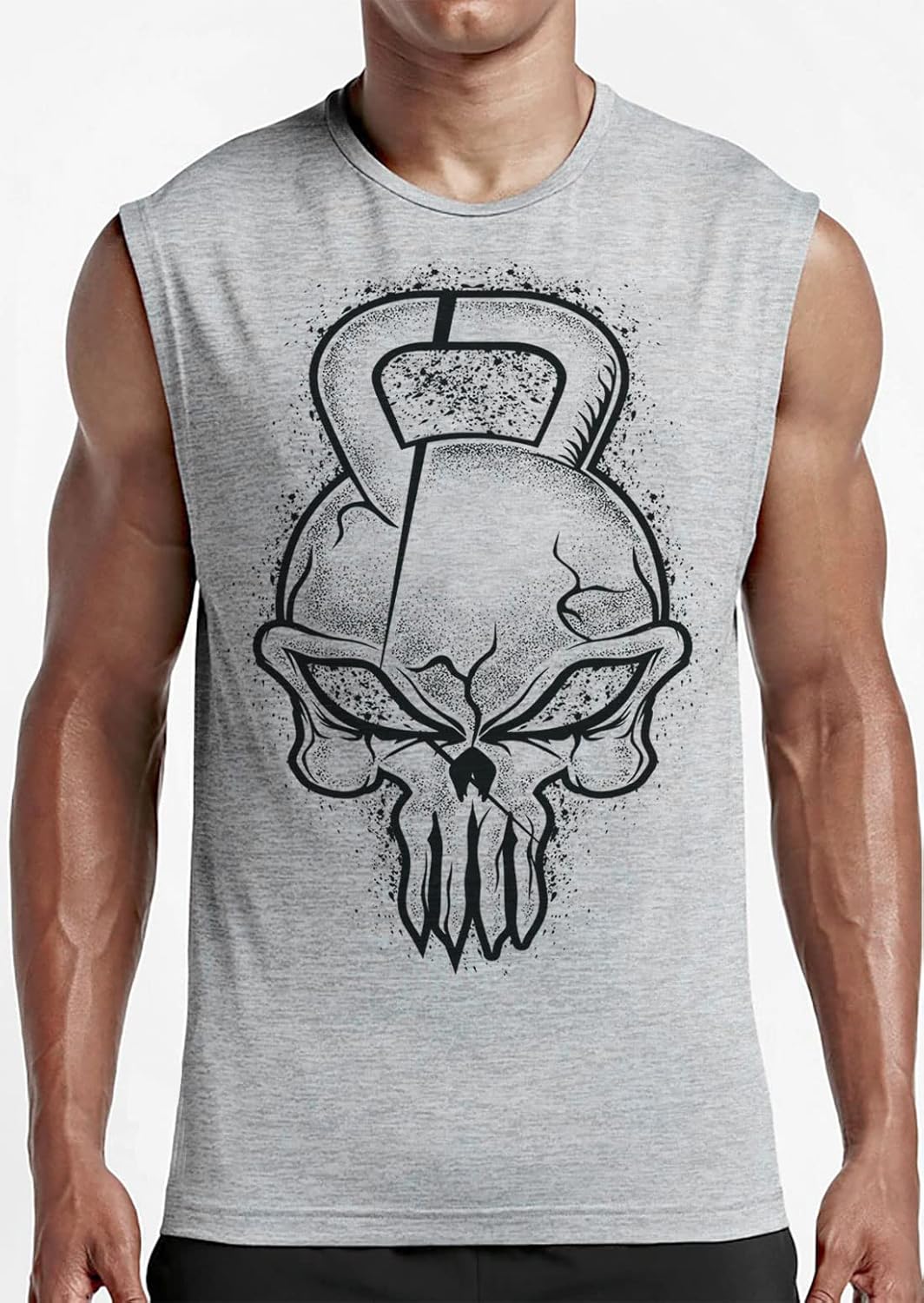Funny Gym Tank Tops Mens Sleeveless Workout Lifting Shirts Muscle Deadlift Squat