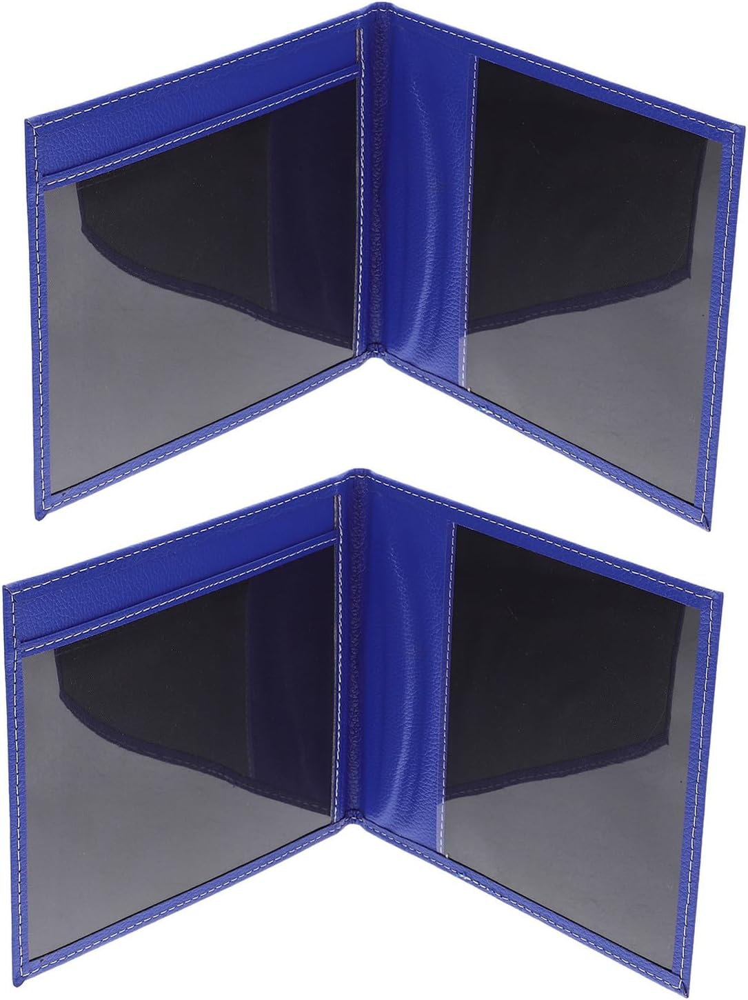 KICHOUSE 2 Pack Disability Card Holder Sleeves PU PVC Protective Covers