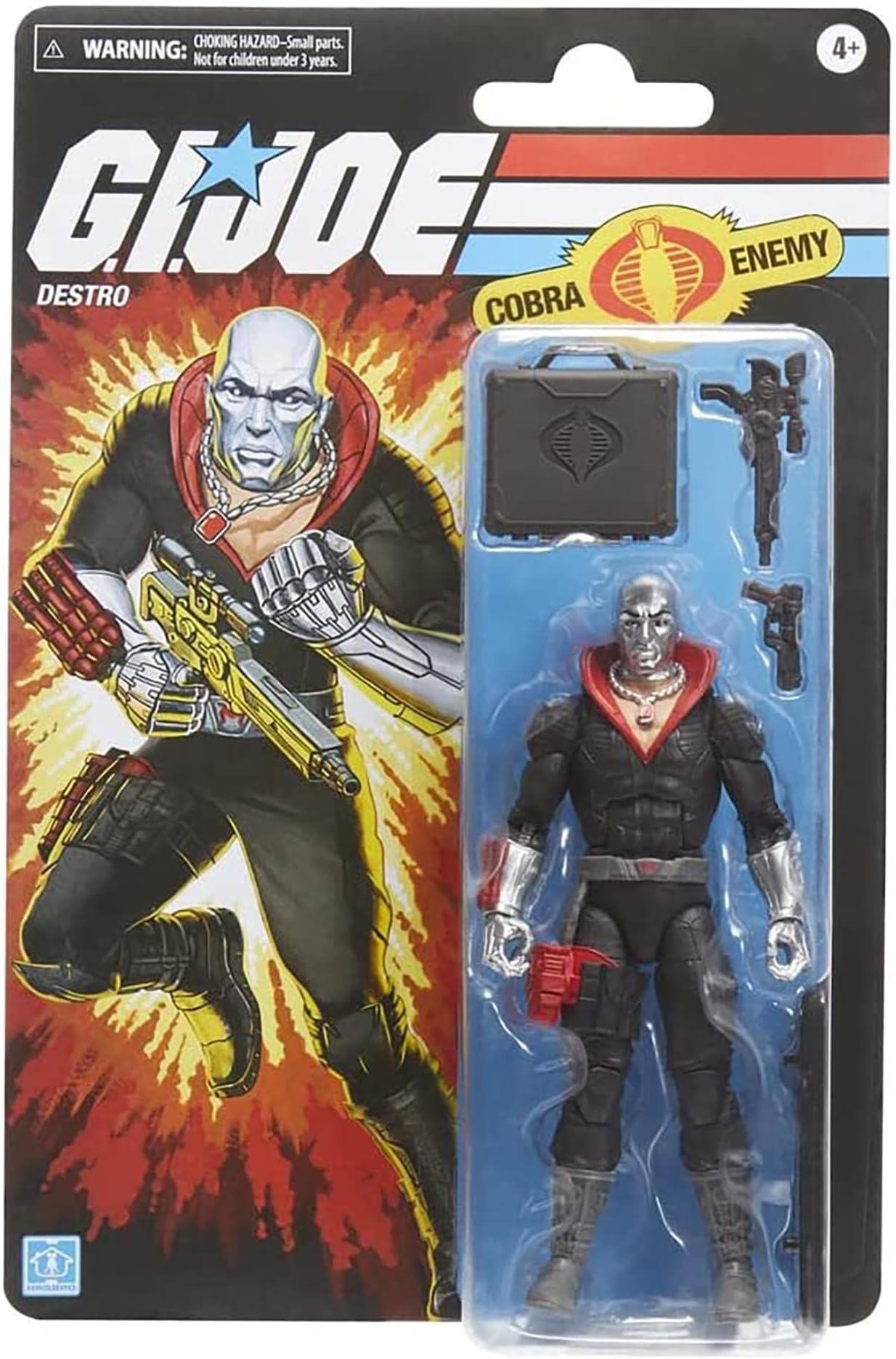 G.I. JOE Classified Retro Carded Animated Destro 6" Action Figure