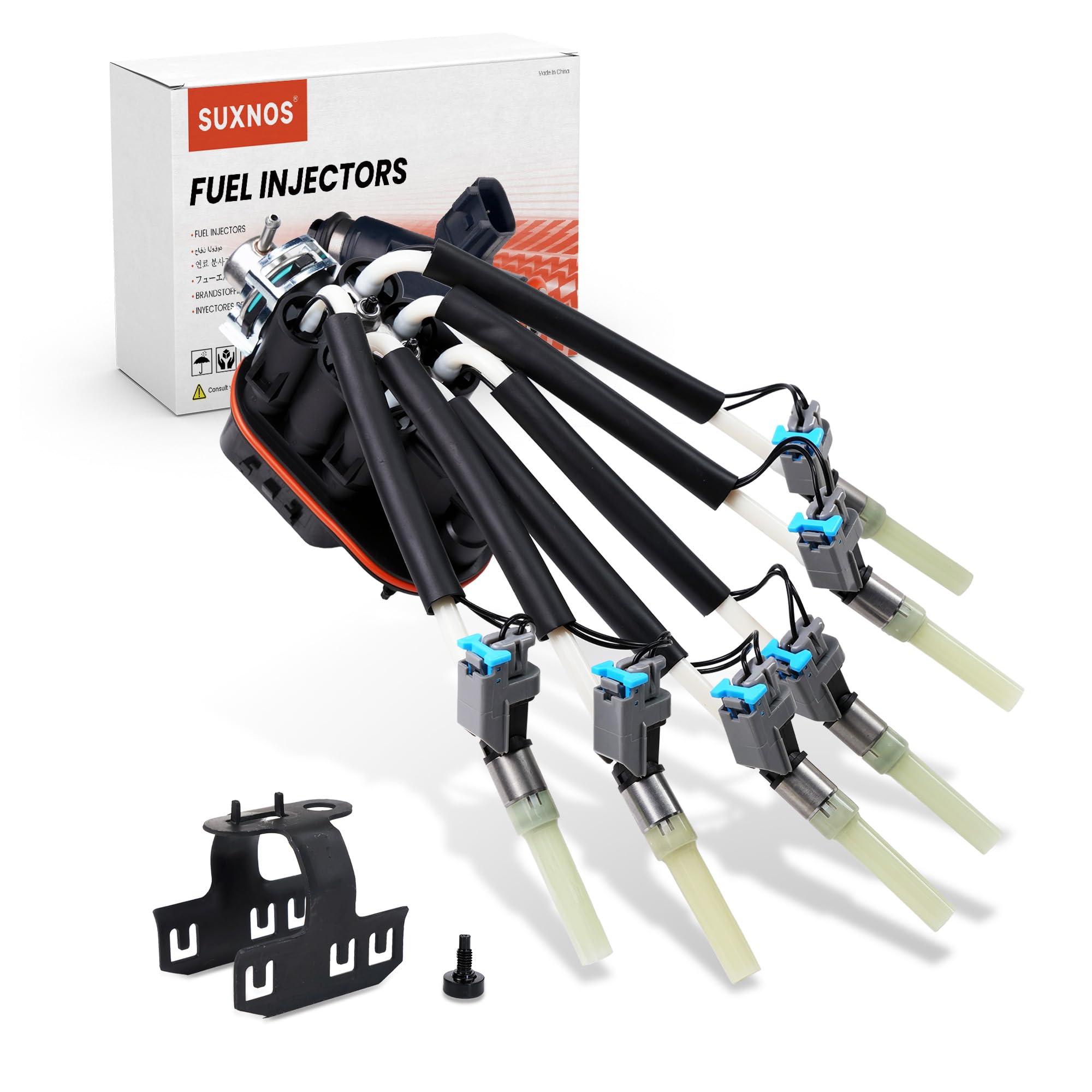 Photo 1 of SUXNOS Fuel Injectors fits for/Chevy Astro Blazer Express 1500 2500 K1500 P30 S10 Silverado 1500 For/GMC Jimmy P3500 Safari Savana 1500 6 Cylinder Inyectores FJ503 217-3028