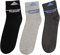 Men's Cotton Formal Casual Socks, Pack of 3