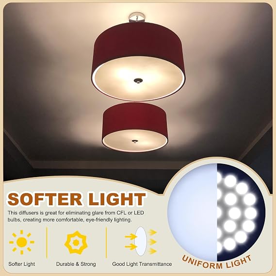 PATIKIL Lampshade Diffuser, 11.5