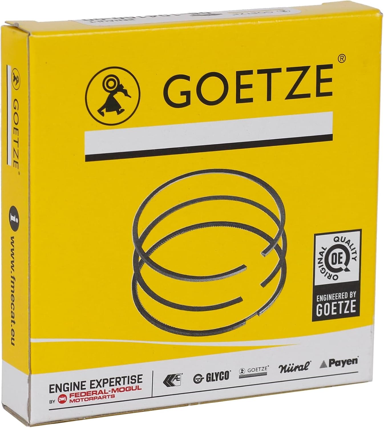 Goetze Engine 08-141207-00 zestaw pierścieni tłokowych