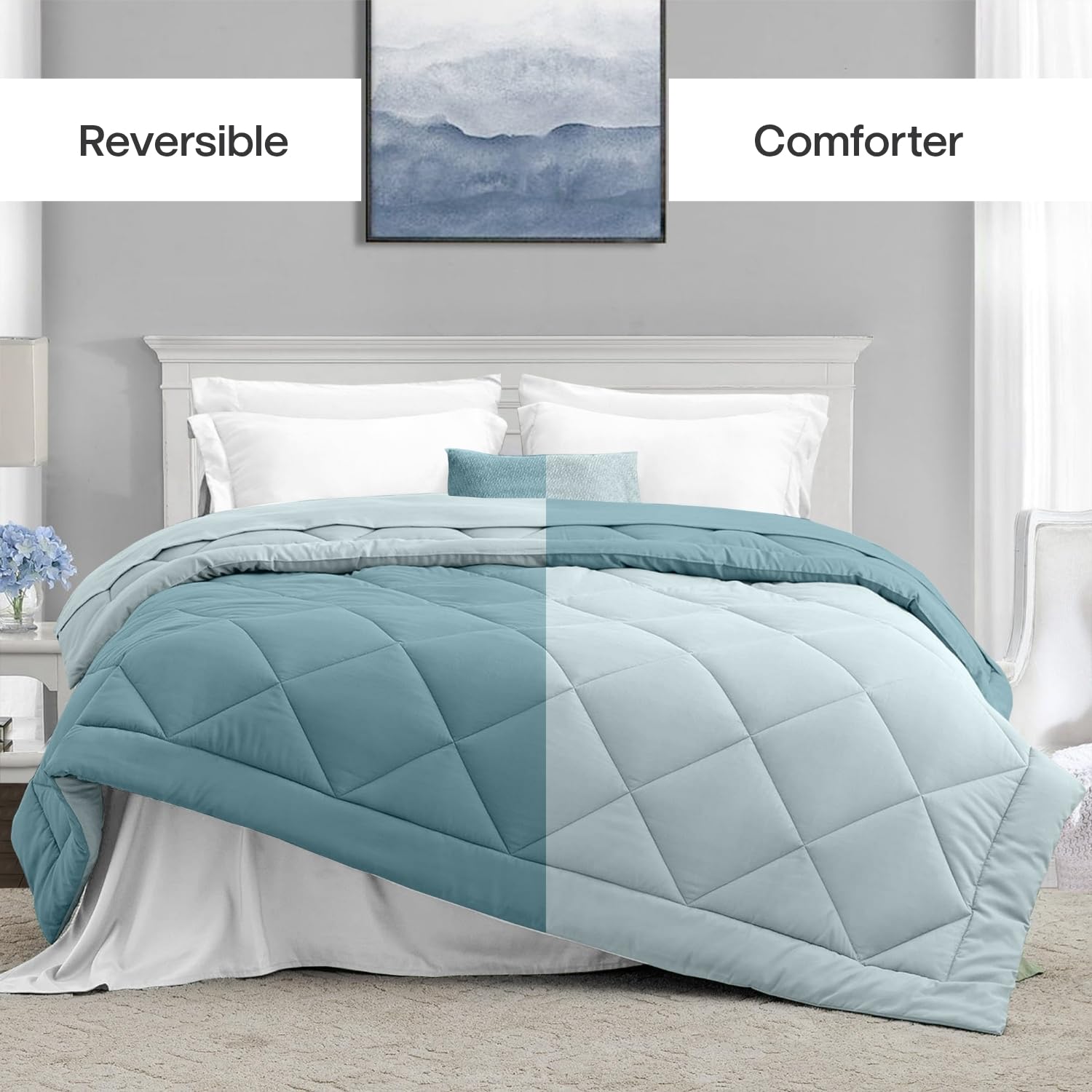 Rivermoor AC Comforter - Reversible Single Bed -4