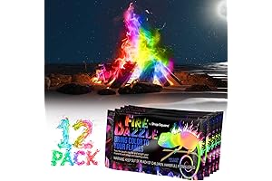 Fire Dazzle Fire Color Changing Packets for Fire Pit - 12 Pack...