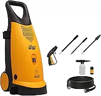 WAP Lavadora de Alta Pressão PREMIUM 2600, Semi Intensivo, 360L/h, com Motor de Indução e Bico Regulável, 1900W 127V