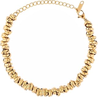 Waterproof Gold Bracelets for Women | Women's Link Bracelets | Tarnish Free Gold Jewelry | 18K PVD Plated | Accessories for Women | Bracelets for Women Trendy