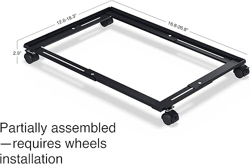 Miniatura 7 de Staples Organizador de archivos ajustable, carta/legal, negro, paquete de 2 (ST52140-CCVS)