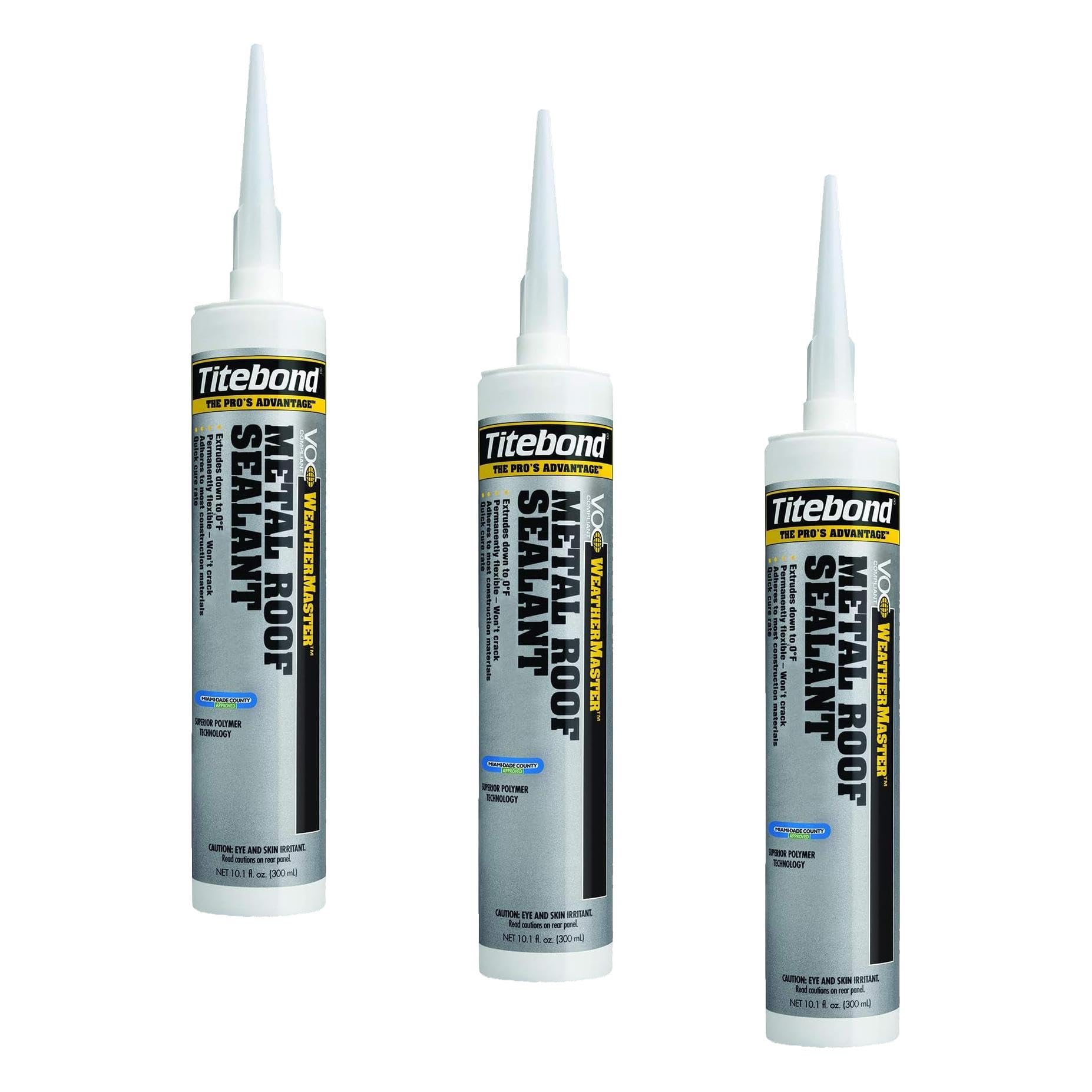 Titebond WeatherMaster Metal Roof