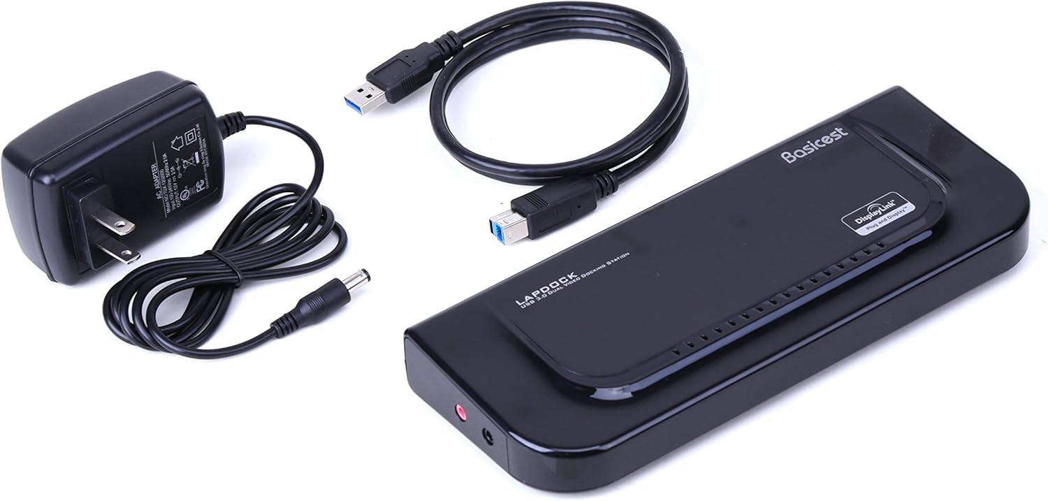 Prоmо 40% оƒƒ Basicest BAS2944 USB 3.0 Universal Laptop Docking Gеt Sресіаl Prісе Basicest BAS2944 USB 3.0 Universal Laptop Docking