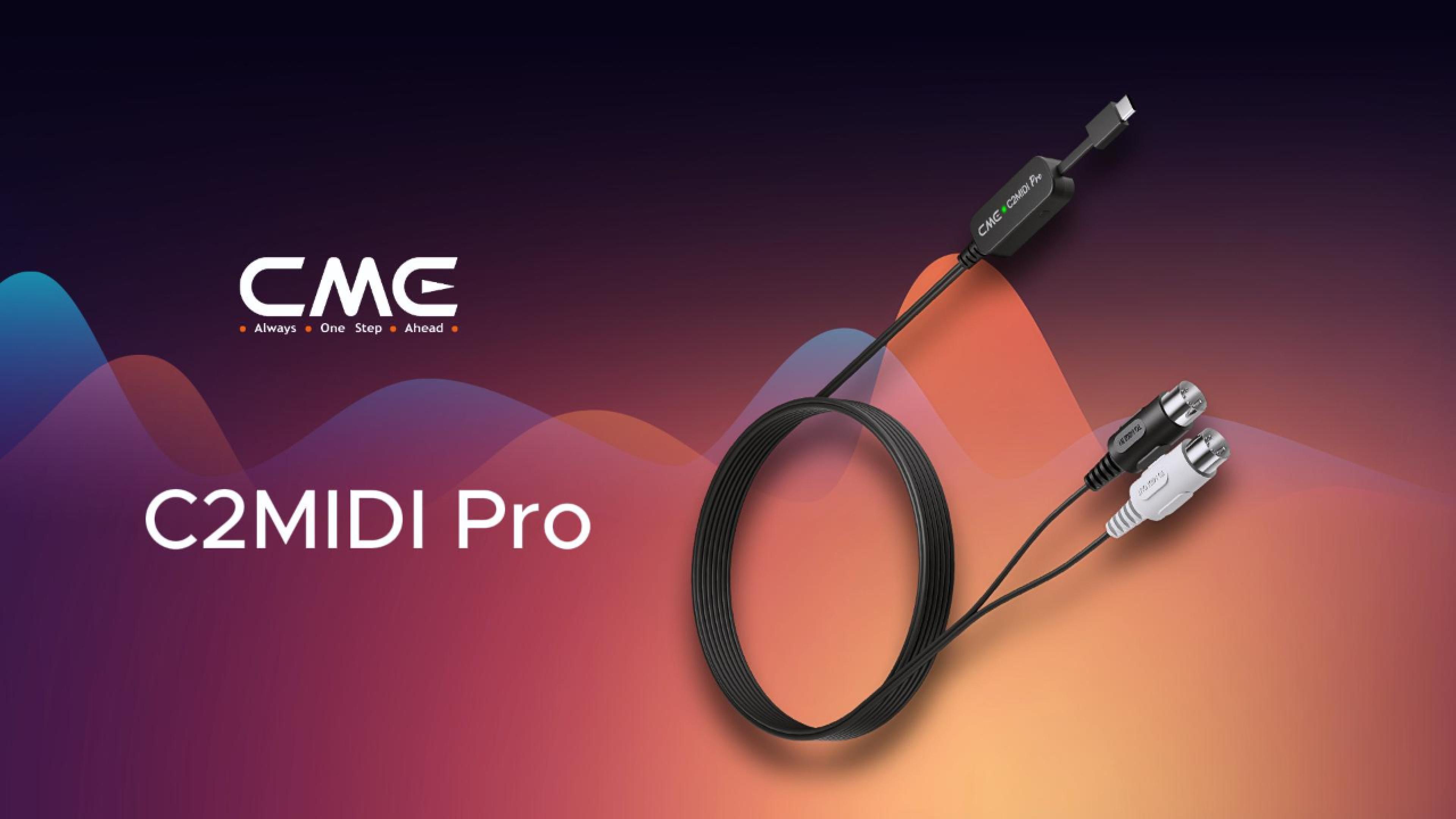 Amazon.com: CME C2MIDI Pro - Dual-Purpose USB-C MIDI Cable with