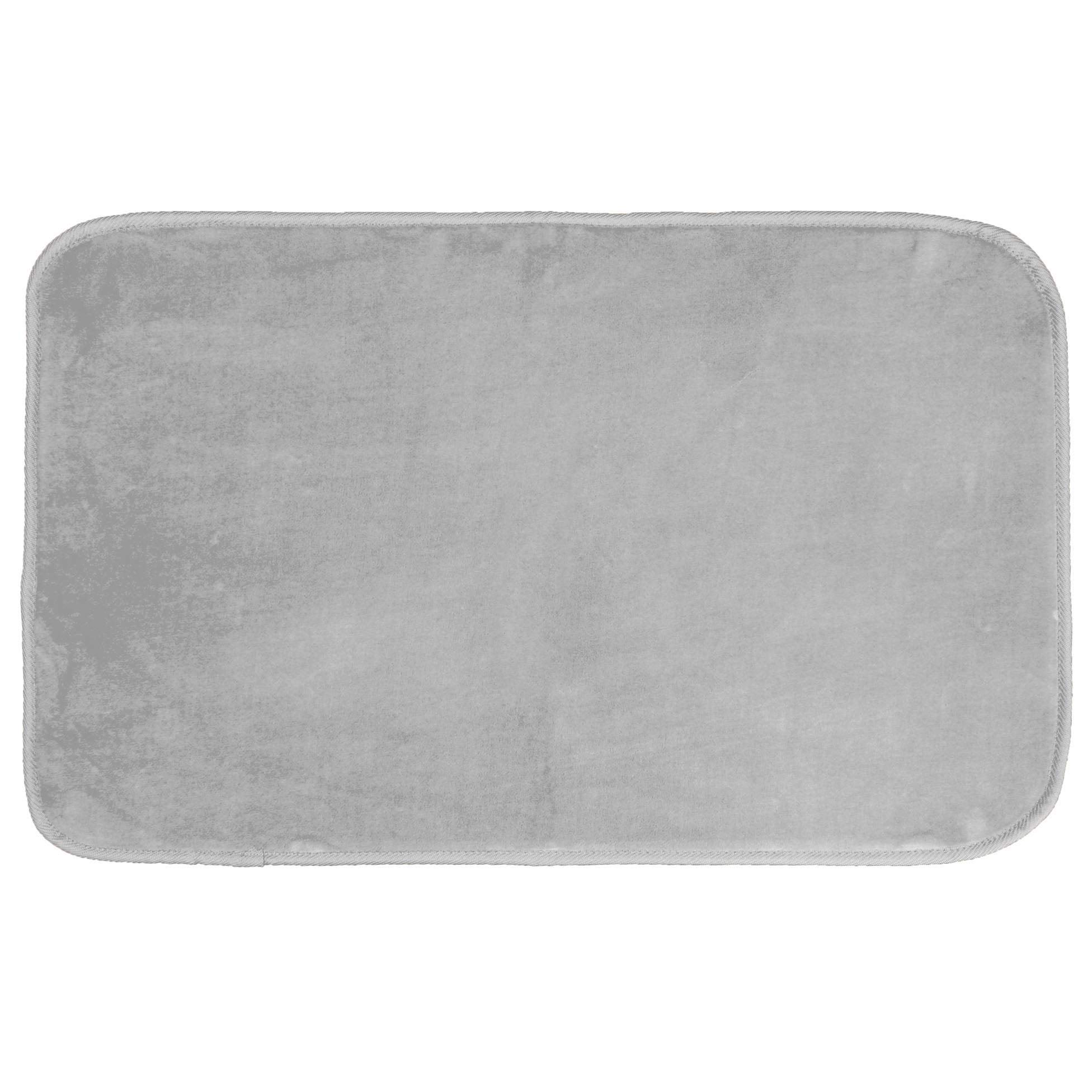 DOUCEUR D'INTERIEUR Tappetino Da Bagno In Microfibra | 45x75 Cm | Multicolore Stampa Casa | Lavabile 30°