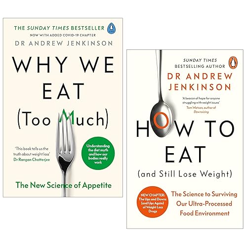 Dr Andrew Jenkinson Collection 2 Books Set (How to Eat