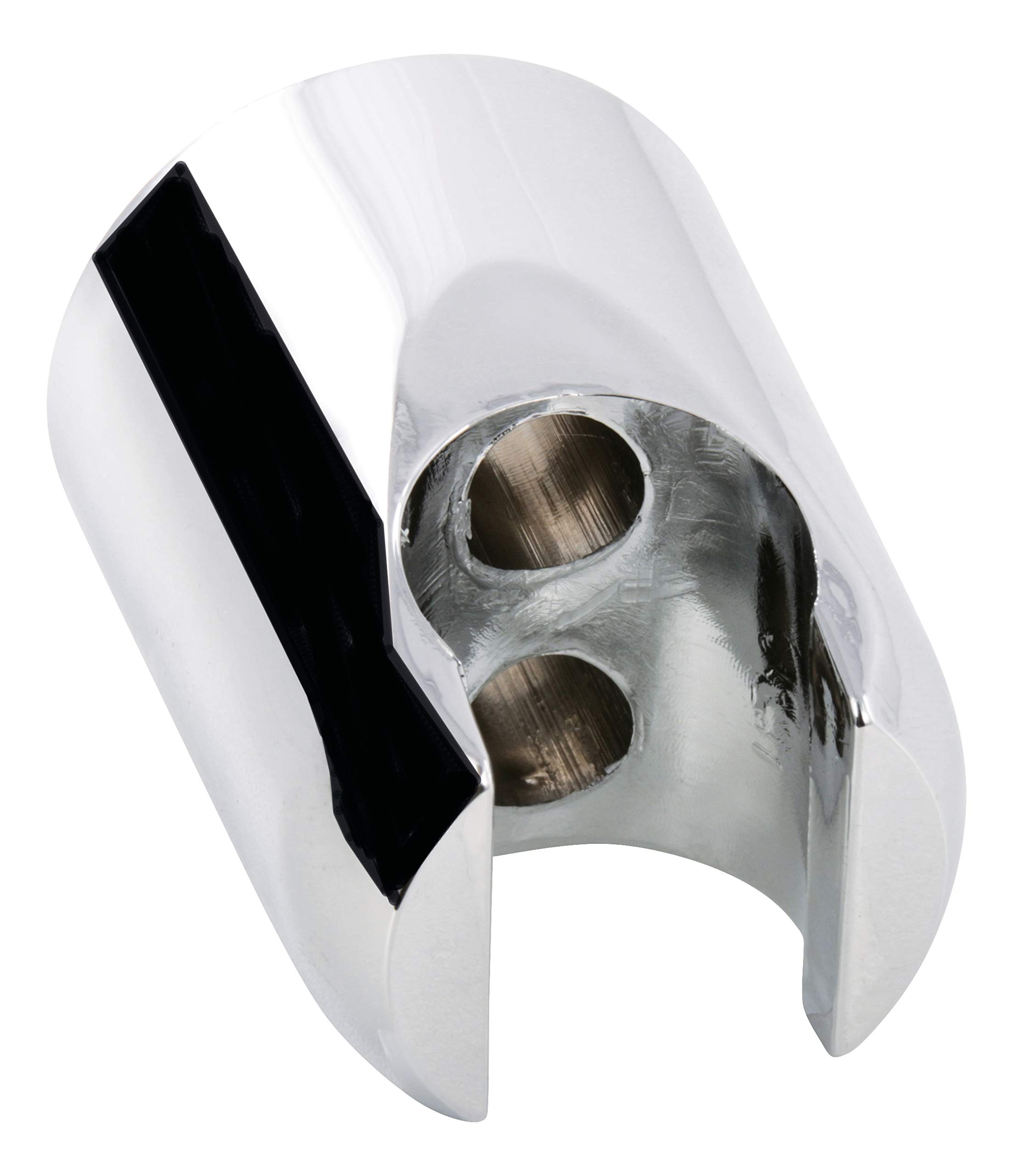 AquaSu72368 8 Straight Wall Bracket for Shower Head Plastic Chrome