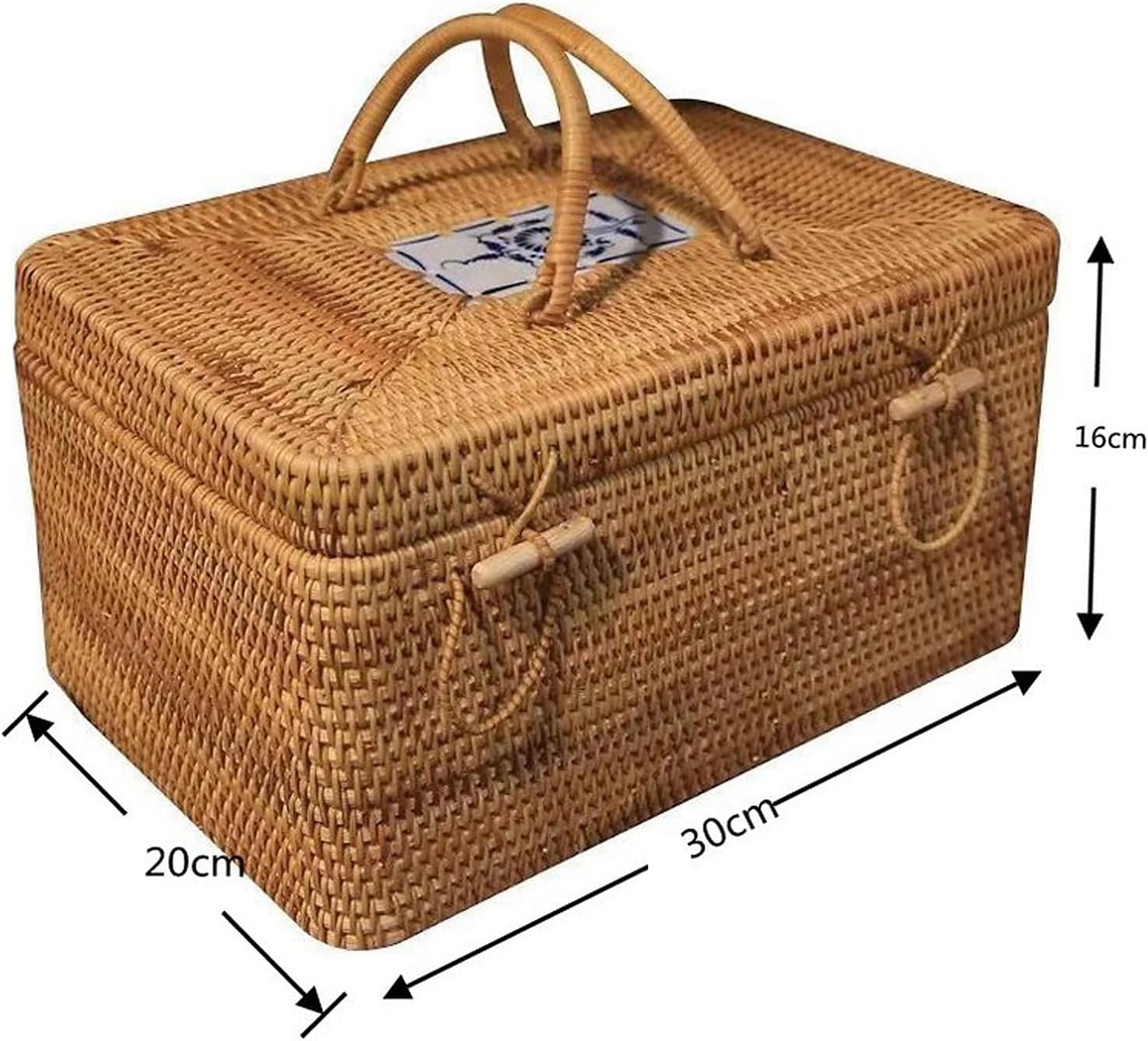 手編み 収納ケース 藤編みかご 茶道収納バスケット 収納バスケット