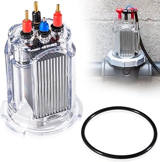 R0511400 35 Electrode Salt Cell Replacement for Zodiac Jandy AquaPure Ei Series 35 Electronic Salt Water Chlorine Generator APURE35 APURE35PLG Pools up to 35,000 Gallons With R0511600 O-Ring Updated