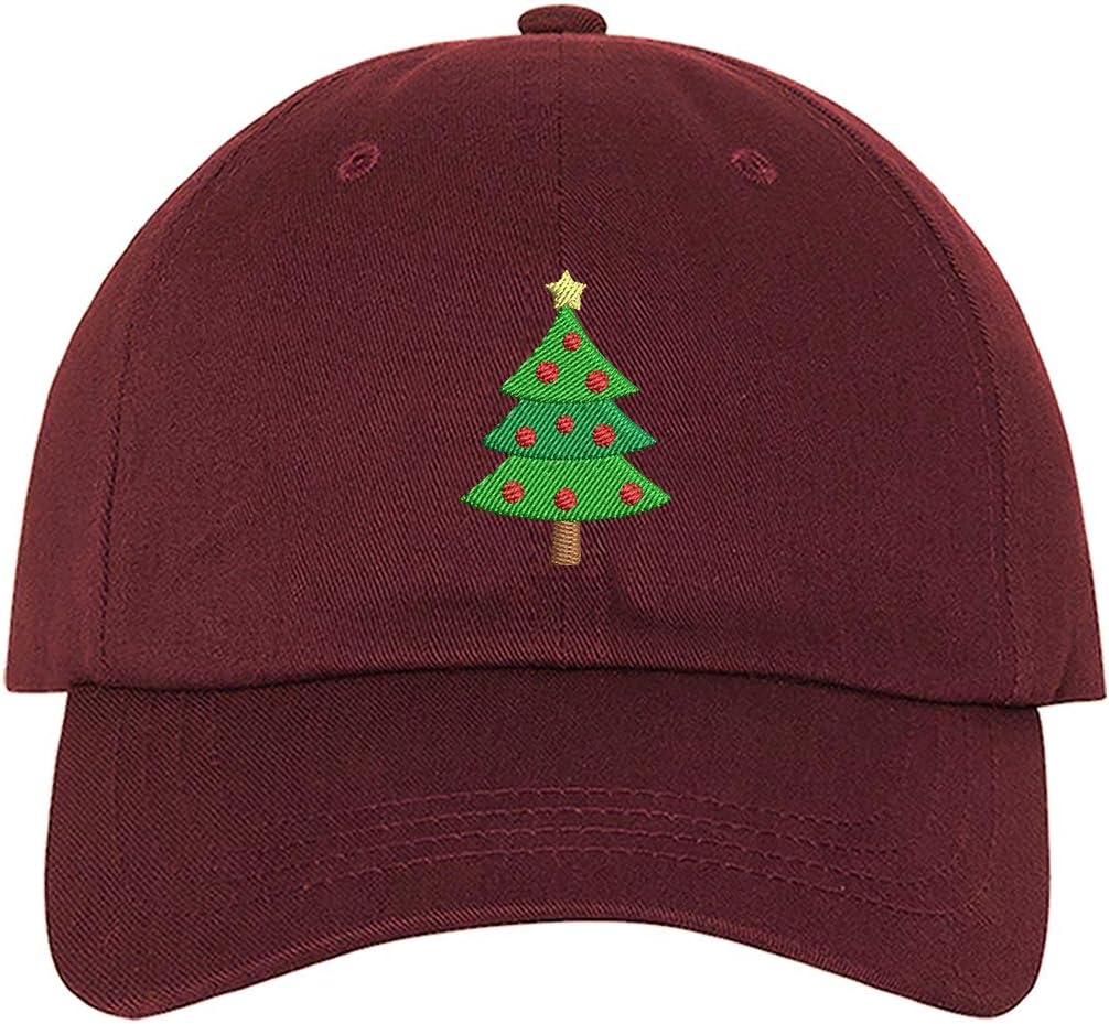 Prfcto Lifestyle Christmas Tree Baseball Cap- Christmas Party Hats Unisex