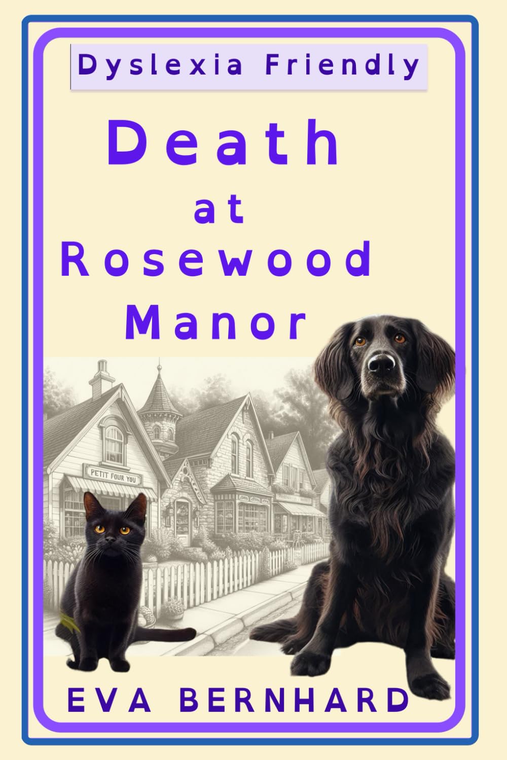 Death at Rosewood Manor – Dyslexia Friendly Edition: A Cozy Mystery